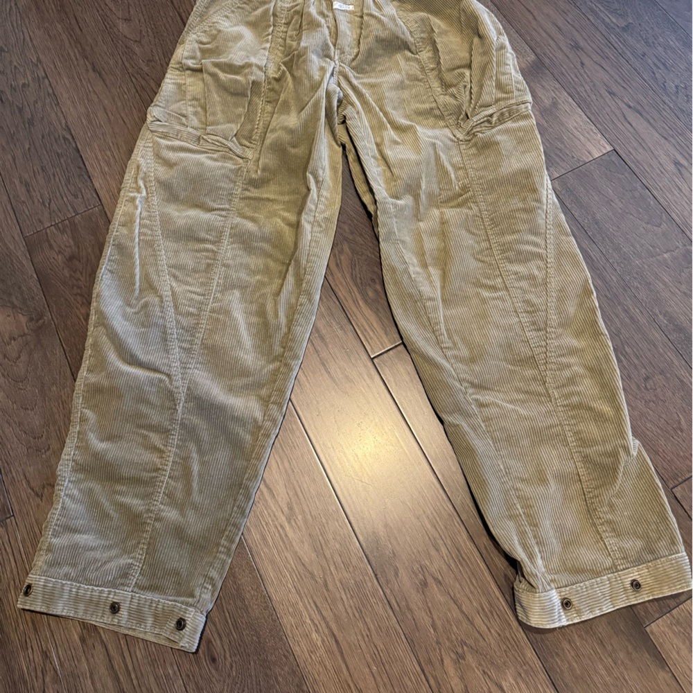 Vintage Marithe Francois Girbaud Beige Corduroy Pants